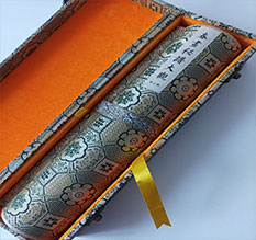 南郑书画装裱案例